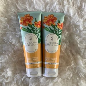 New BBW Marigold & Cane Sugar Shea Body Creams